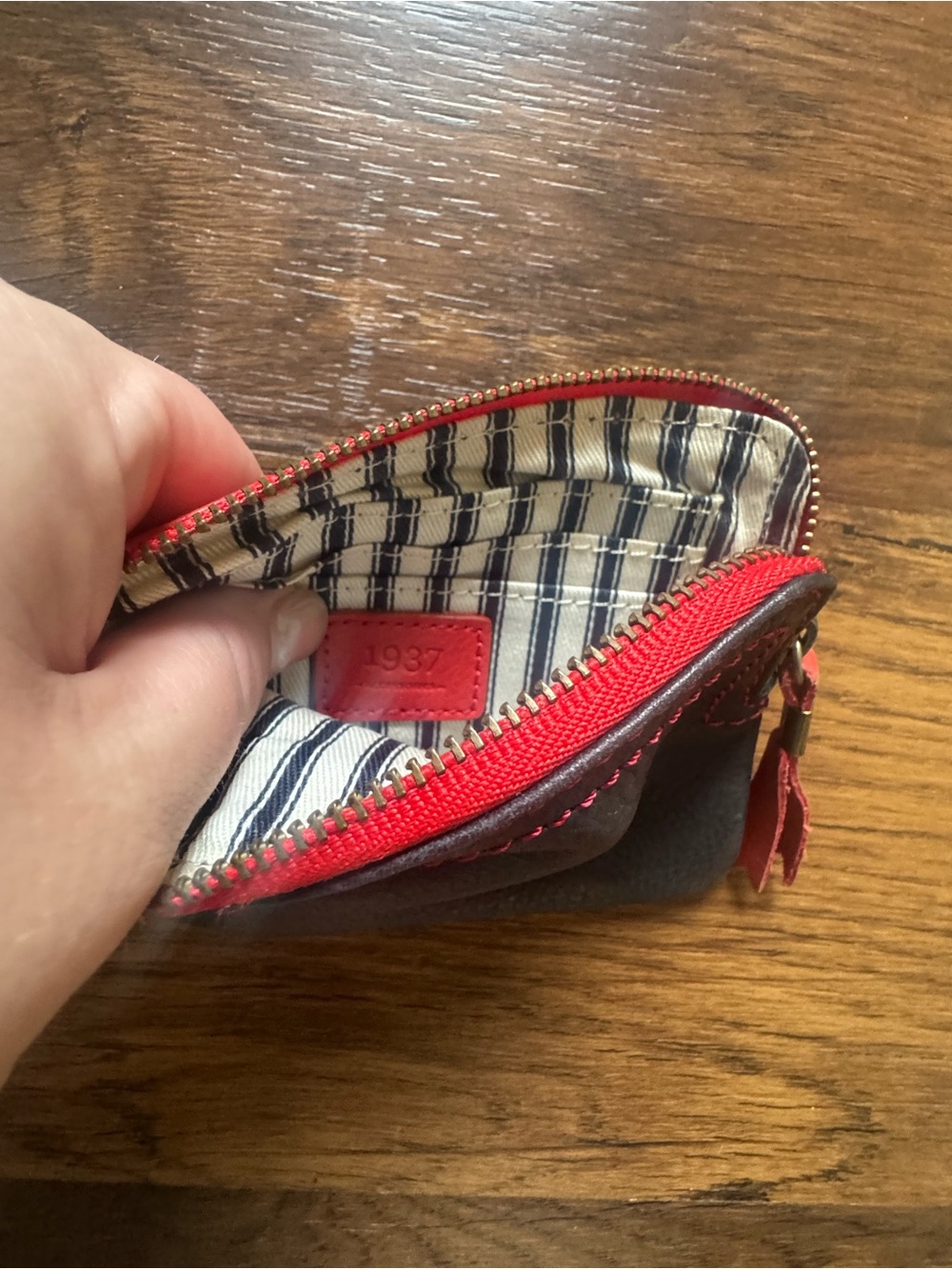 Madewell 1937 Leather Coin/Wallet Pouch - Picture 3 of 3